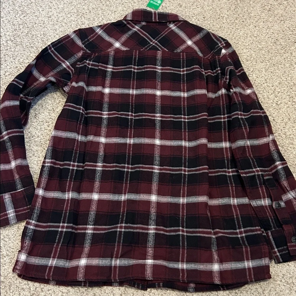 NWT GAP Kids Plaid Flannel Shirt, 8